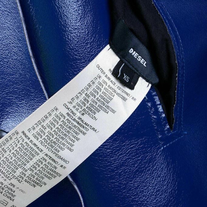 ディーゼル L ライラック レディース ジャケット ダブルブレストコート 冬用 リバーシブル オーバーコート