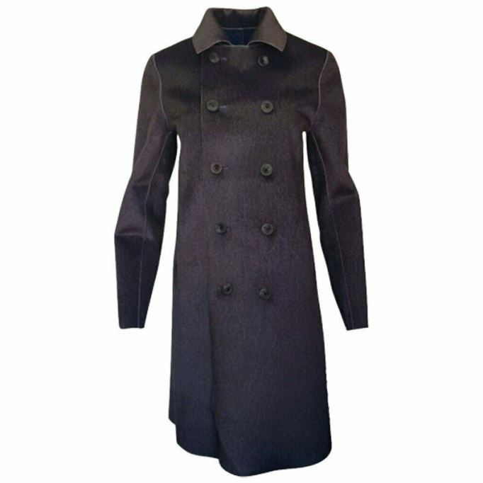 ディーゼル L ライラック レディース ジャケット ダブルブレストコート 冬用 リバーシブル オーバーコート