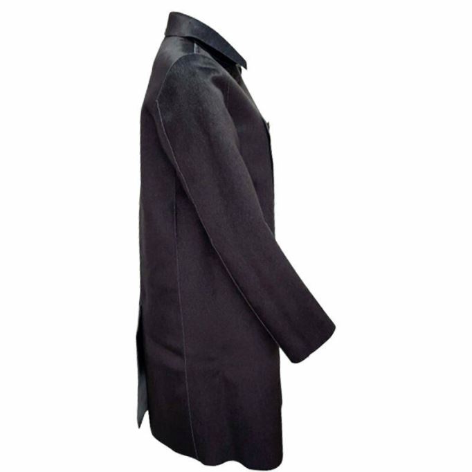 ディーゼル L ライラック レディース ジャケット ダブルブレストコート 冬用 リバーシブル オーバーコート