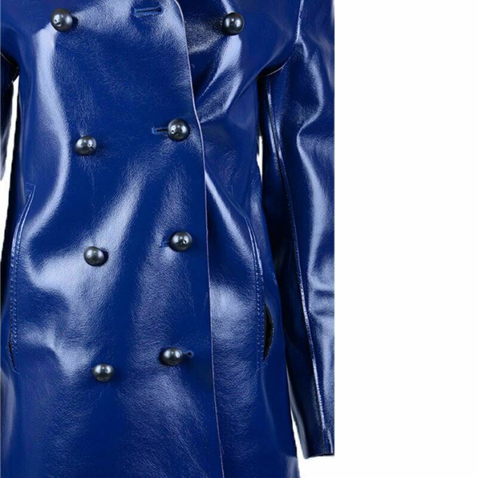 ディーゼル L ライラック レディース ジャケット ダブルブレストコート 冬用 リバーシブル オーバーコート