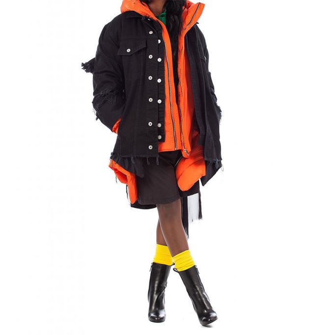 L Spez A レディース バイカー ジャケット スタイリッシュ レザーコート コットン カジュアル レーサー ディーゼル