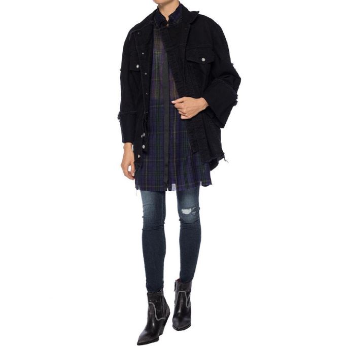 L Spez A レディース バイカー ジャケット スタイリッシュ レザーコート コットン カジュアル レーサー ディーゼル