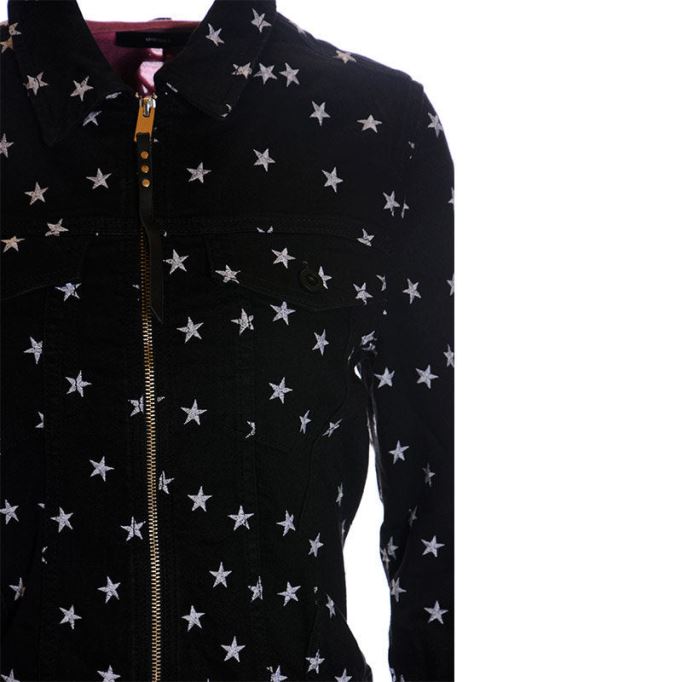 デロッキー レーザー ジャケット デニム デニム レーサー コート カジュアル バイカー ジャケット ディーゼル