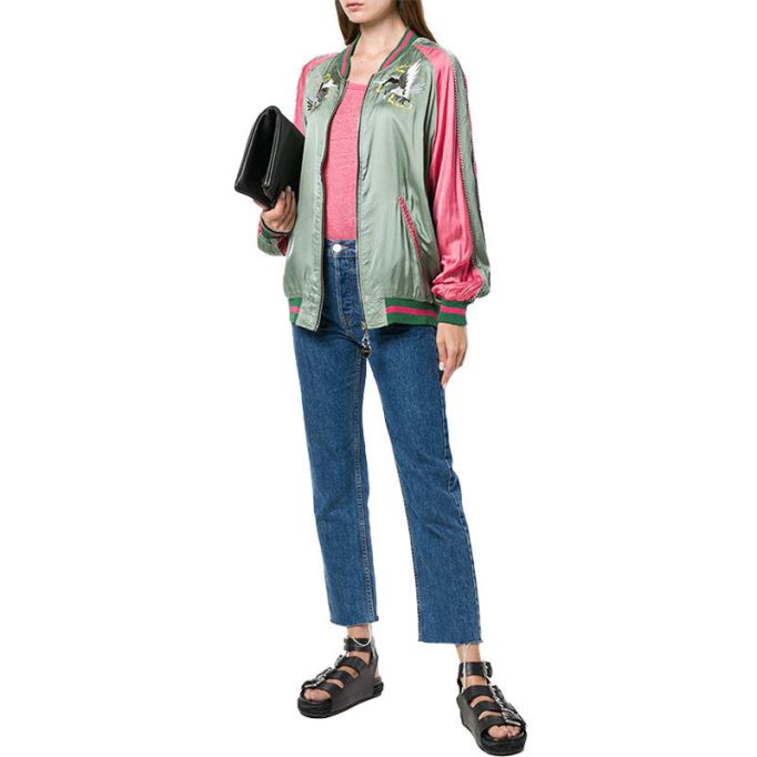 ディーゼル G フランク A ボンバー ジャケット レディース 冬 アウター リバーシブル コート Xs S