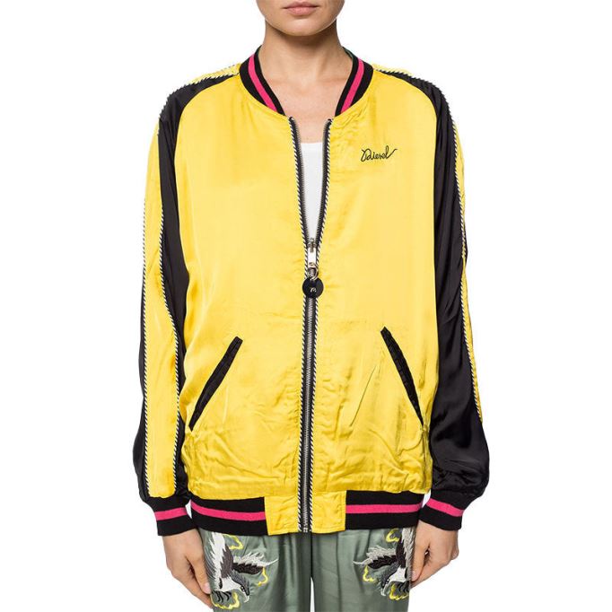 ディーゼル G フランク A ボンバー ジャケット レディース 冬 アウター リバーシブル コート Xs S