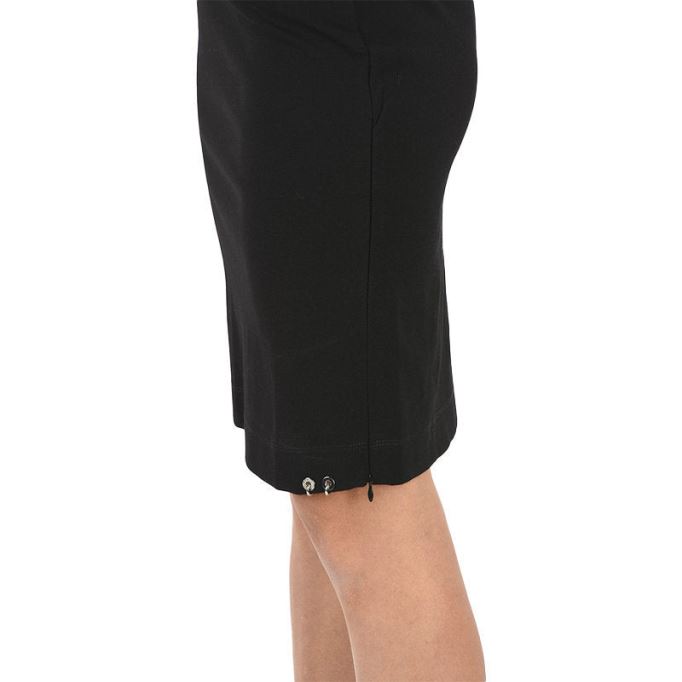 ディーゼル D Cecyl 0dapr レディース ショートドレス コットン ブラック 長袖 クルーネック トップス