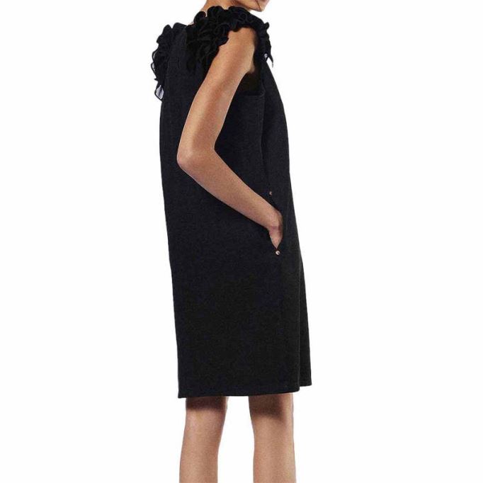 ディーゼル De Carys ドレス ラウンドネック ノースリーブ レギュラー フィット トップス オフィス ワーク