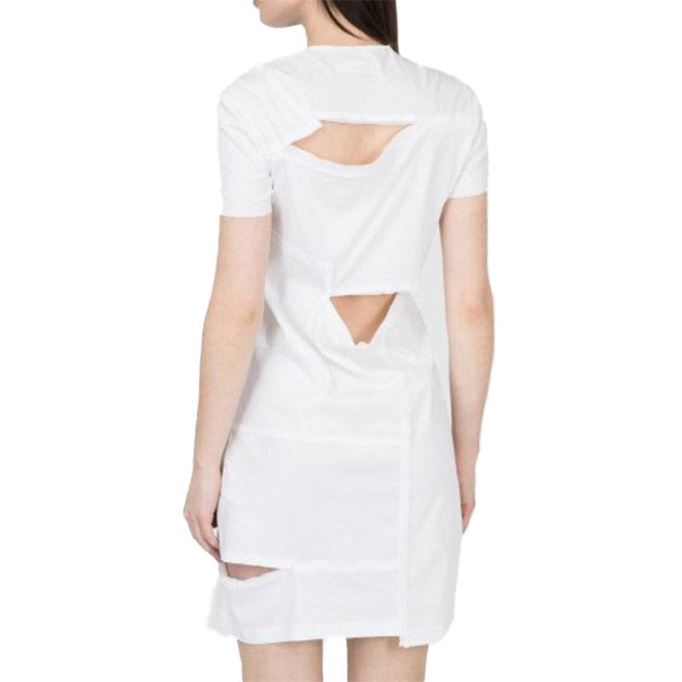 ディー ミリア ドレス ラウンドネック パッチワーク ドレス レギュラー フィット カジュアル トップス ディーゼル