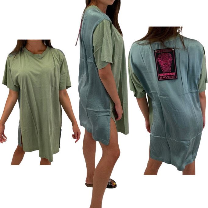 ディーゼル T グレース レディース ドレス ラウンドネック ロングドレス レギュラー フィット カジュアル トップス