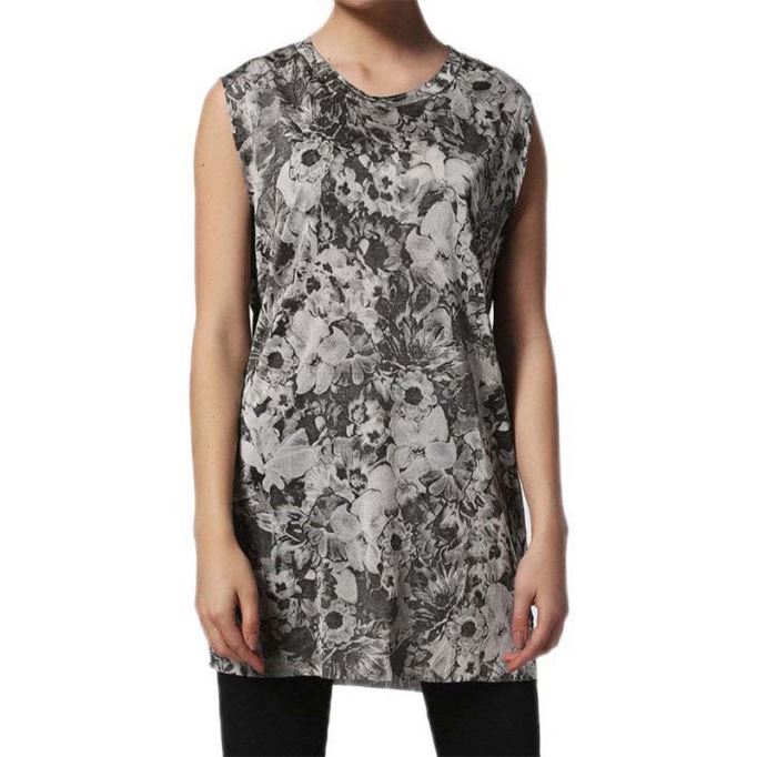 T Wessy F ドレス ラウンドネック ノースリーブ レギュラーフィット カジュアル トップス ディーゼル