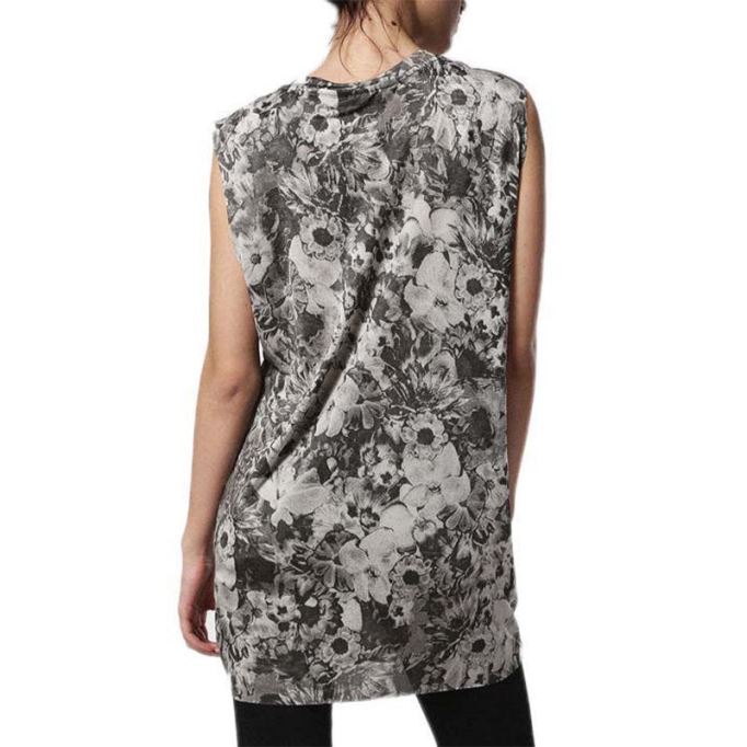 T Wessy F ドレス ラウンドネック ノースリーブ レギュラーフィット カジュアル トップス ディーゼル