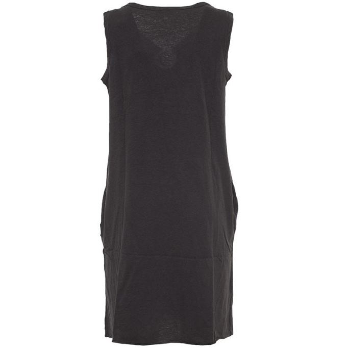 ディーゼル ディーズベル レディースドレス Vネック ロングドレス ノースリーブ レギュラー フィット カジュアル トップス