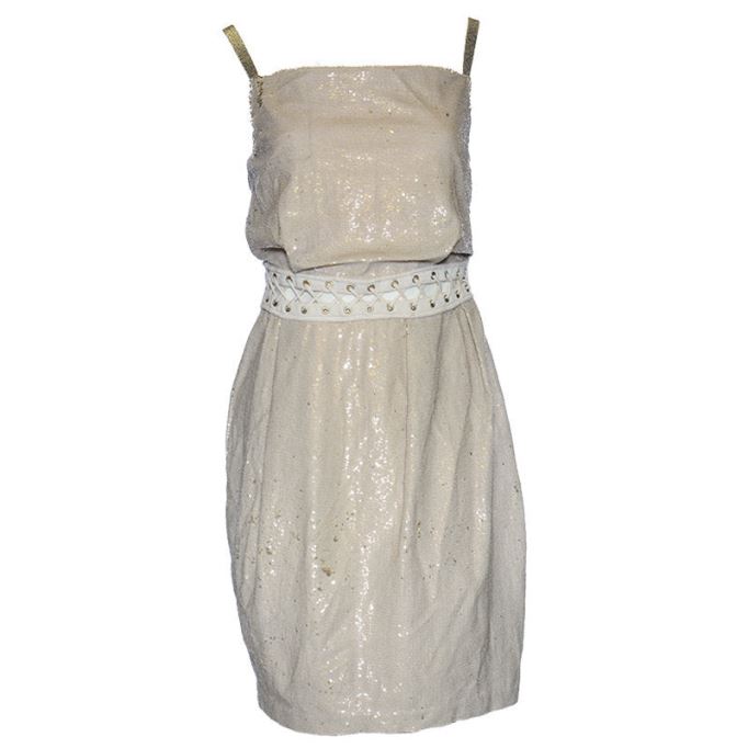 D Bookie レディース ドレス ノースリーブ ミディ シャイニー サマー パーティーウェア ピンク ドレス ディーゼル