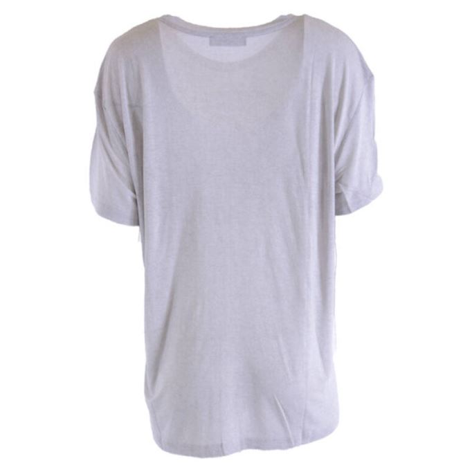 T Moriprint レディース Tシャツ クルーネック 半袖 クラシック ルーズフィット ティー ディーゼルグレー