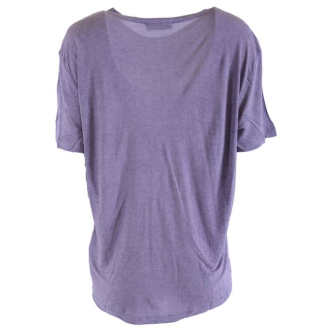 T Moriprint レディース Tシャツ クルーネック 半袖 クラシック ルーズフィット ティー ディーゼルグレー