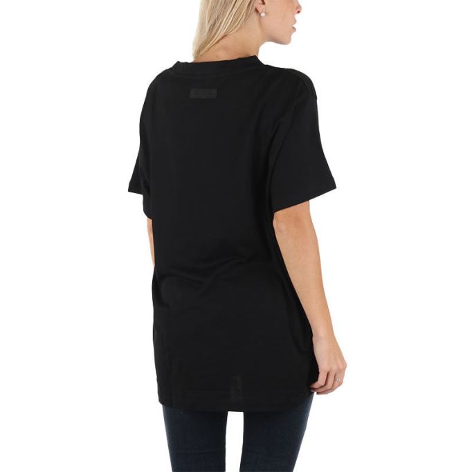 T Overy デニム Tシャツ クルーネック 半袖 トップ カジュアル サマー ティー 新品 ディーゼル