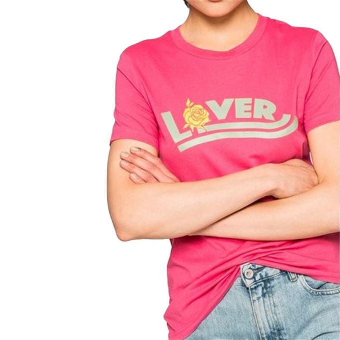 ディーゼル T Sily R レディース Tシャツ クルーネック 半袖 カジュアル サマー トップス