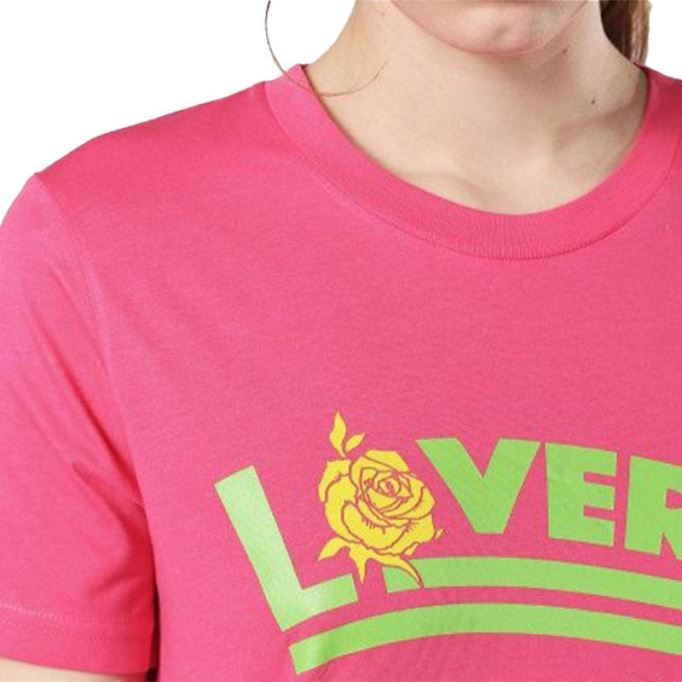 ディーゼル T Sily R レディース Tシャツ クルーネック 半袖 カジュアル サマー トップス