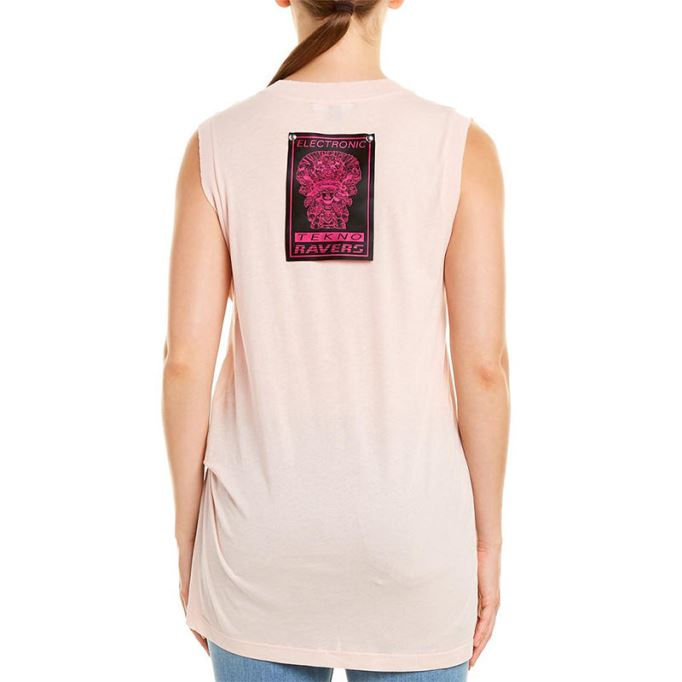 ディーゼル T Heika 女性のドレス T シャツ ベスト ラウンドネック ノースリーブ カジュアル タンク トップ