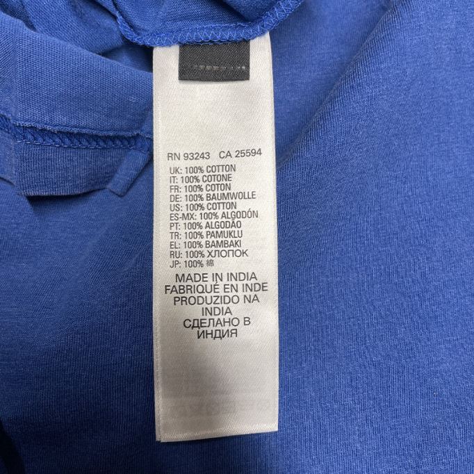 ディーゼル T Hanx レディース T シャツ ラウンドネック半袖リラックスフィット カジュアル トップス ブルー