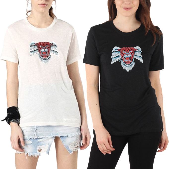 T Sily P レディース Tシャツ クルーネック 半袖 レギュラーフィット カジュアル トップス ディーゼル