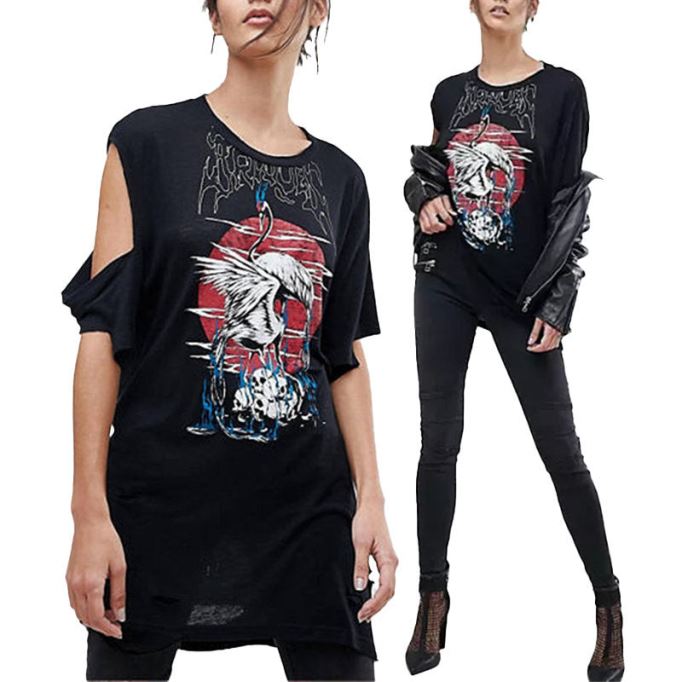 ディーゼル T シリー P レディース T シャツ クルーネック半袖レギュラー フィット カジュアル トップス