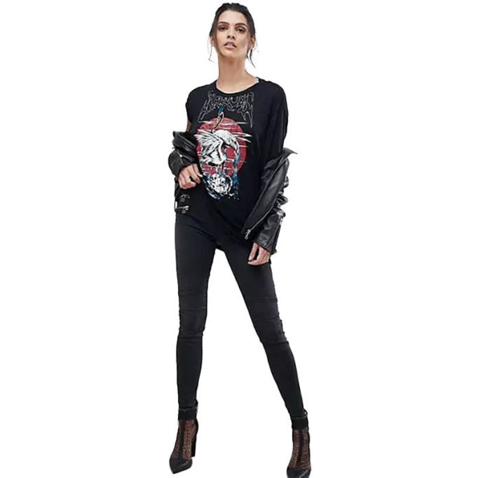 ディーゼル T シリー P レディース T シャツ クルーネック半袖レギュラー フィット カジュアル トップス