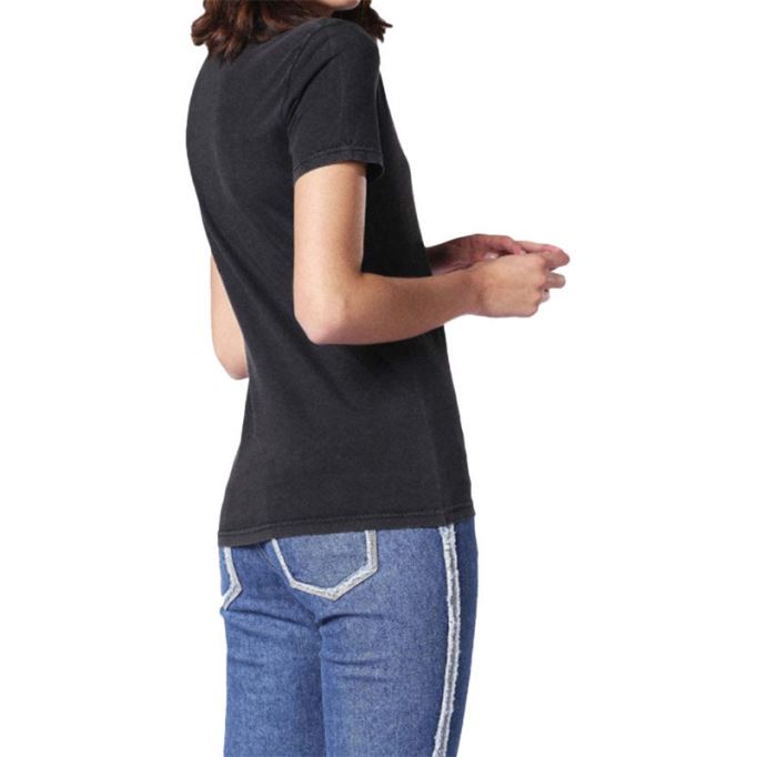 T Sily H レディース Tシャツ クルーネック 半袖 レギュラーフィット カジュアル トップス ディーゼル