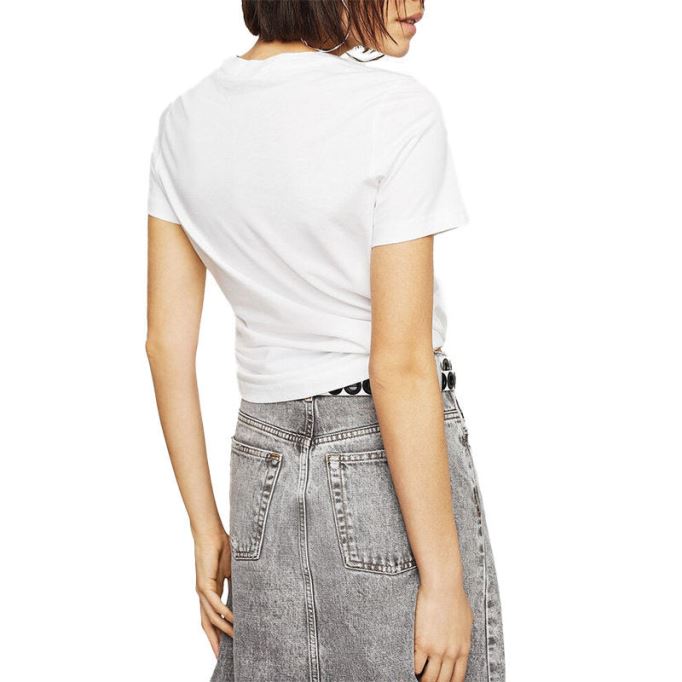 ディーゼル T シリー C1 レディース T シャツ クルーネック半袖スリムフィット カジュアル トップス