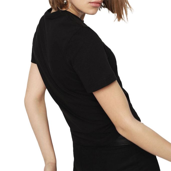 ディーゼル T シリー C1 レディース T シャツ クルーネック半袖スリムフィット カジュアル トップス