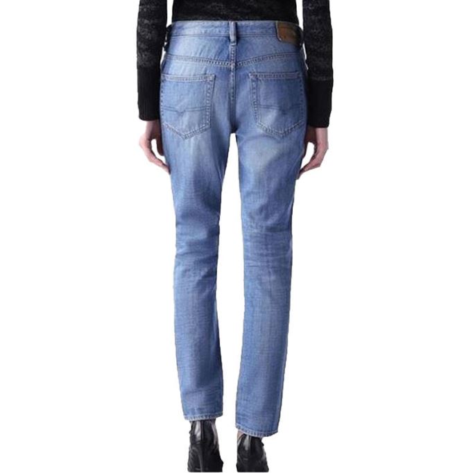 リッツォ 0847r レディース デニム ジーンズ レギュラー スリムフィット ローウエスト カジュアル トラウザー ディーゼル