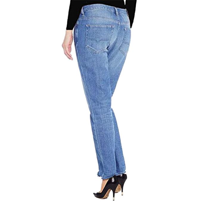 リッツォ 0847r レディース デニム ジーンズ レギュラー スリムフィット ローウエスト カジュアル トラウザー ディーゼル