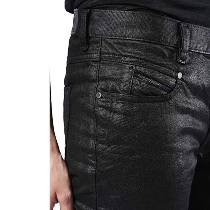 Belthy 0856e レディース ジーンズ デニム レギュラー スリム ブラック パンツ 限定版 ディーゼル