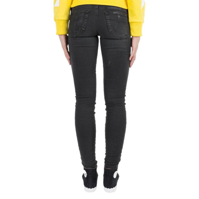 スキンジー ロー 0857j レディース ジーンズ スリム フィット Dna カジュアル ダメージ加工 デニム パンツ ディーゼル