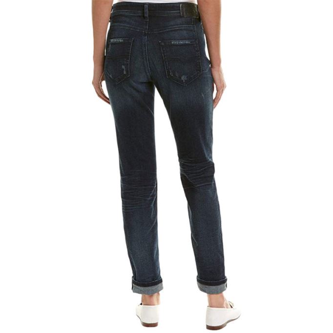 ディーゼル レディース デニム ジーンズ Reen 0844t ディストレス レギュラー フィット ストレートレッグ Dna ジーンズ