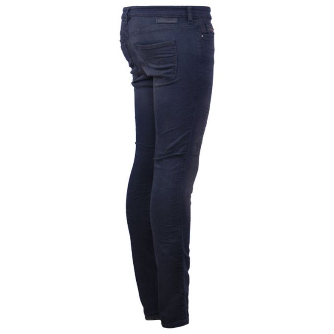 ディーゼル Doris Ne 0669q レディース デニムジーンズ スリムフィット ダメージ加工 スウェット ジョギングパンツ