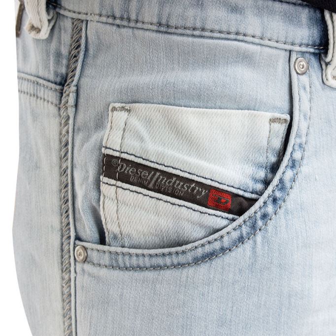 Krailey Bk Ne 0687b レディース ジーンズ スリムフィット レディース スウェット ジョグ デニム パンツ ディーゼル