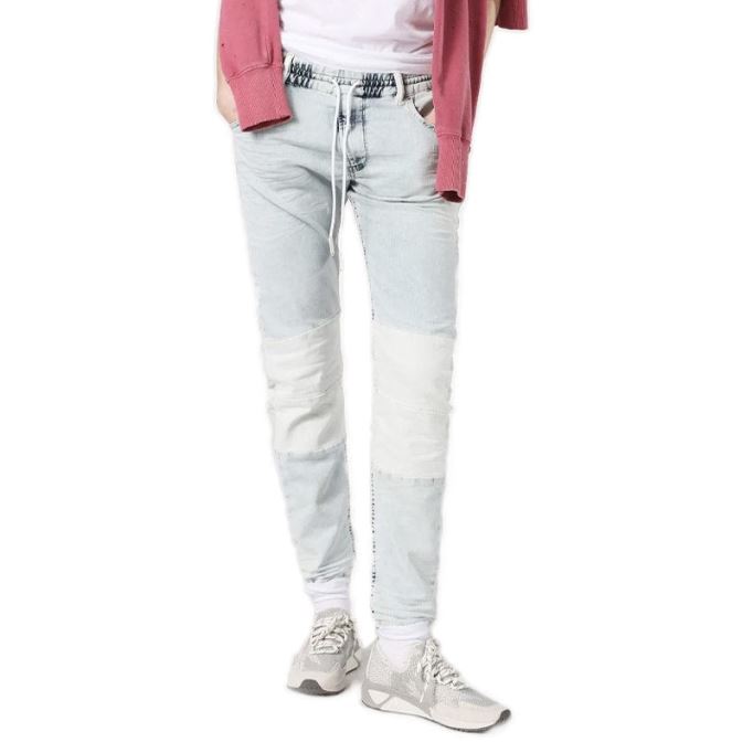 Krailey Bk Ne 0687b レディース ジーンズ スリムフィット レディース スウェット ジョグ デニム パンツ ディーゼル