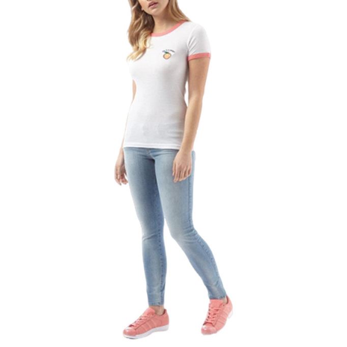 スキンジー 084cr レディース デニム ジーンズ フェード ストレッチ スーパースキニー フィット ブルー パンツ ディーゼル