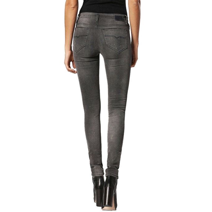 ディーゼル スキンジー 0683l レディース ジーンズ スーパー スリム スキニー レギュラー ウエスト フィット パンツ