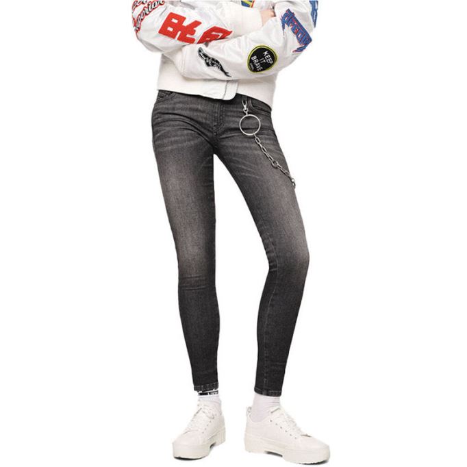 ディーゼル Slandy Low 088as レディース ジーンズ スーパー スリム スキニー レギュラー ウエスト フィット トラウザー