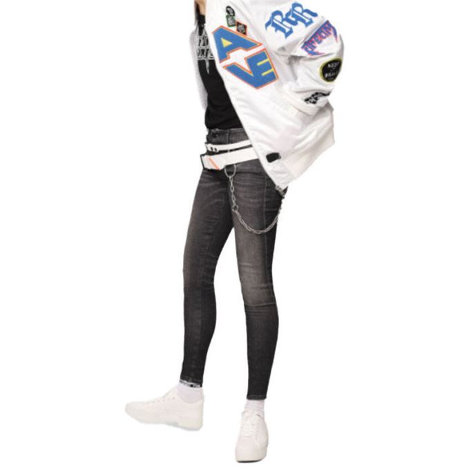 ディーゼル Slandy Low 088as レディース ジーンズ スーパー スリム スキニー レギュラー ウエスト フィット トラウザー