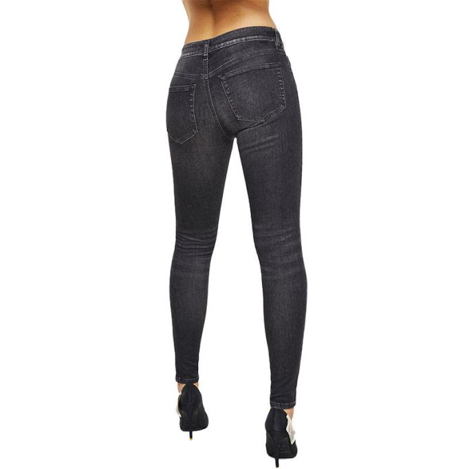 Slandy 088as レディース ジーンズ スーパースリム スキニー レギュラー ウエスト フィット トラウザーズ ディーゼル