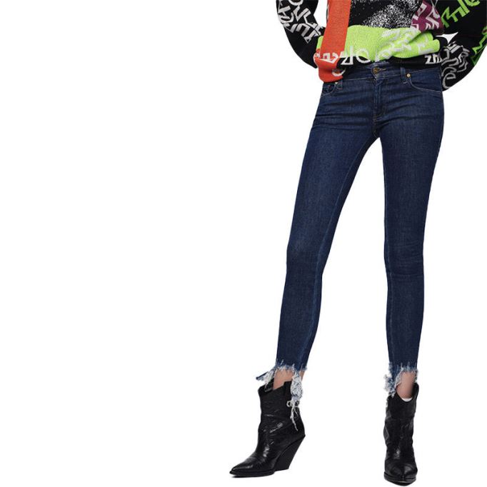 ディーゼル Slandy 088at ジーンズ スーパースリム スキニー レギュラー ウエスト フィット パンツ