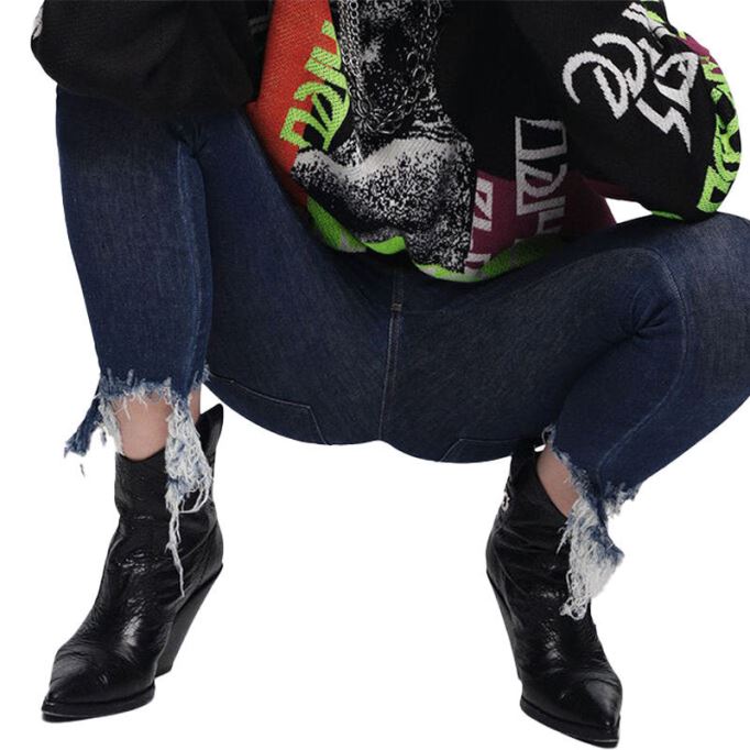 ディーゼル Slandy 088at ジーンズ スーパースリム スキニー レギュラー ウエスト フィット パンツ