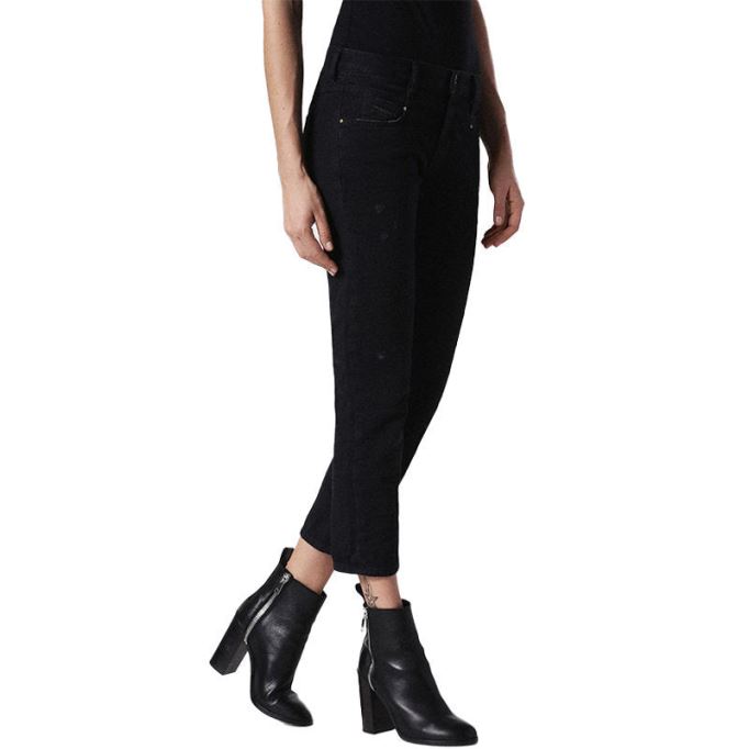 ディーゼル ベルシー アンクル 0683w レディース ジーンズ レギュラー スリム ストレート ローウエスト フィット パンツ