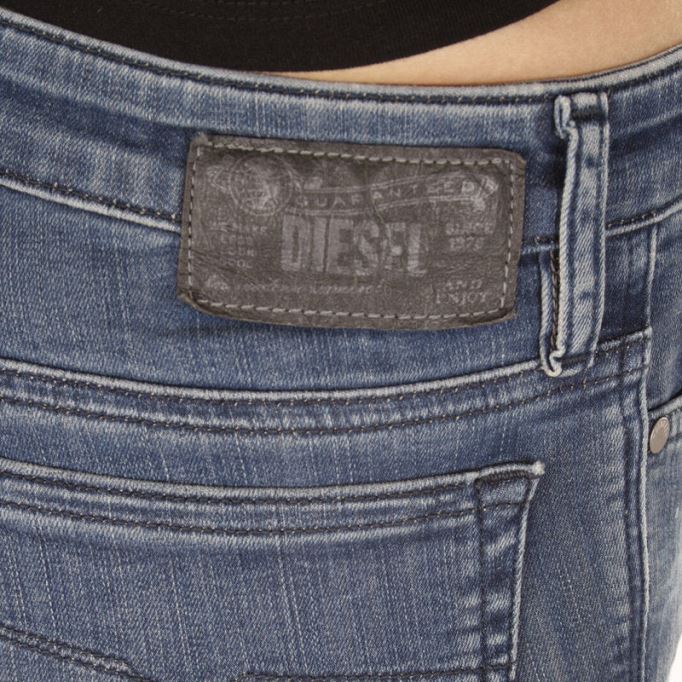 Skinzee R4mu8 レディース ジーンズ スーパースリム スキニー レギュラー ウエスト フィット パンツ ディーゼル