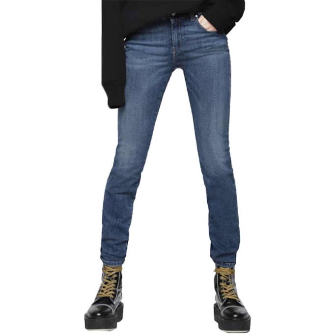 ディーゼル サンディ 069aj レディース ジーンズ レギュラー スリム ストレート レギュラー ウエストフィット パンツ