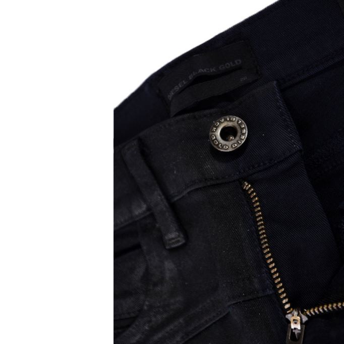 ディーゼル ブラック ゴールドタイプ 163c Bg3ad レディース ジーンズ ストレッチ スリム フィット ブラック ワックス パンツ