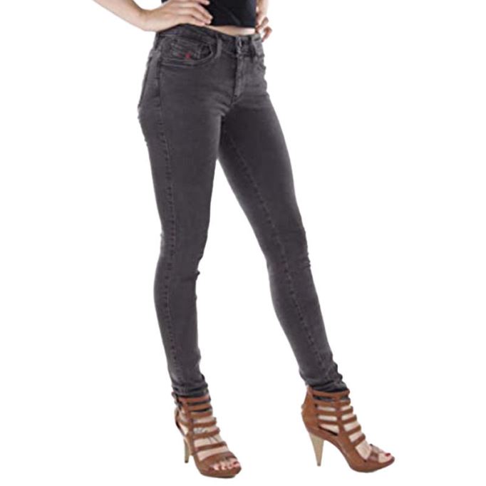 ディーゼル スキンジー Xp R8w69 レディース デニム ジーンズ ストレッチ パンツ カジュアル ブラック パンツ